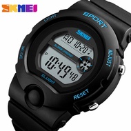 SKMEI Top Brand Casual Watch Ladies Electronic LED Digital Timer  Backlight Watch Ladies Outdoor Sport Chrono Waterproof Watches
