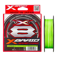YGK X-BRAID CORD X8 8股 PE線 布線 母線 釣線 YGKX036 300m  3號  螢光綠  1條