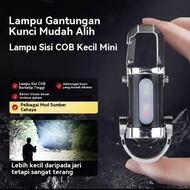 【24-hour local shipment】Keychain Flashlights, EDC Mini Flashlights, COB Keychain Work Light Flashlig