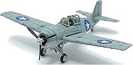 Bunker Studio BSTWS35201 1/350 US Navy Grumman F4F-4 Wildcat Fighter Airplane Set of 3 Plastic Model