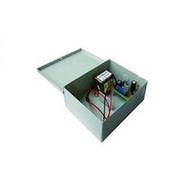 PSB007 12VDC 5A Door Access Power supply with battery charger in metal housing