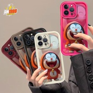 Doraemon Red Hoodie Outfit Costume Cartoon Phone Case For VIVO Y30 Y15s Y16 Y5S Y56 Y01a Y77 Y17s Y2