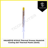 HALNZIYE HY610 Thermal Grease Heatsink Cooling Gel Thermal Paste (Gold)