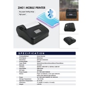 ✅ZYWELL - Mini thermal receipt printer ZM01 with easy operate screen display portable mini mobile wifi printer USB+Wifi