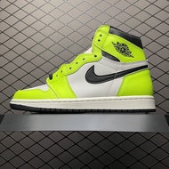 【100%LJR Batch】LJR Jordan 1 Air Jordan 1 "Volt" High Cut Basketball Shoes For Men 555088-702