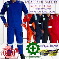 M-4xl Wearpack 2 inch Scotlight Shirt & Pants Uniform Safety Coverall Work Project Skauekschool Work