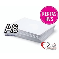 A6 size hvs paper (500 sheets)