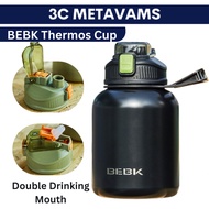 SUS 316 Stainless Steel Thermos Cup BEBK 1.5L 2.5L Large Capacity Thermos Cup  Sport Bottle 大容量保温杯户外