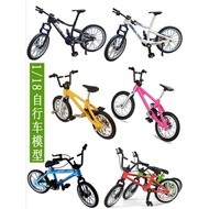 Hot-selling Alloy Mini Bike Model Simulation Mountain Bike Finger Bike Small Wheel Bike Climbing Bik