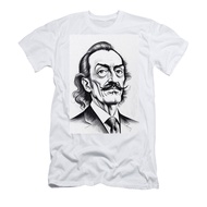 [Have Stock]Vintage Vintage Salvador Dali Artist 1 T-Shirt Authentic Cotton 1 Cute Round Neck Sexy O