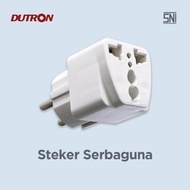 Dutron 3-Prong Over Plug Universal Travel Adapter 3-Prong Plug