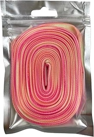 Glow in the Dark Bandana Shoelaces, Pink, 59.1 inches (150 cm)
