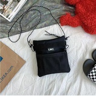 🔥LMC กระเป๋าสะพายข้าง เกาหลีตาข่าย Messenger โทรศัพท์มือถืะเป๋าน้ำหนักเบากระเป๋ากีฬา