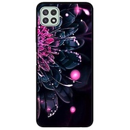 Ốp lưng dành cho Samsung A13 5G - A04s - A32 5G - A04 - A22 5G mẫu Mẫu Đơn Hồng Đen