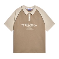 Áo thun polo có cổ nam nữ phông Local Brand Chính Hãng City Cycle Áo Polo Trust The Vibe