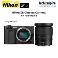 Nikon ZR Cinema Camera 6K Full-Frame Z-Mount Cinema Camera