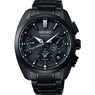 Seiko Mens SBXC069 (ASTRON Global Line Sports 5X Titanium) Round Watch Black titanium Solar Titanium