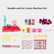 Simulation color clay ice cream and noodle maker pretend cooking toys for kids &amp; ** &amp; --- * HEC2