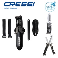 Cressi Alligator Stainless Steel 420 Knife Scissor Scuba Diving