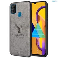 Promo Case Samsung M30s 2019 M21 2020 oftcase Casing DEER Motif Canvas