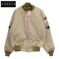 Houston 5B-FR Brown U.S. Army Combat Jacket, Tanker Jacket, Fury, 44