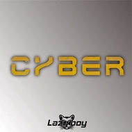 Cyberpunk cyberpunk CYBER Technology Sense Word Sticker Future Trend Waterproof Car Sticker Motorcyc