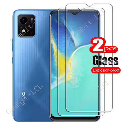 For Vivo Y01 Tempered Glass Protective On VivoY01 Y 01 6.51Inch Screen Protector SmartPhone Cover Fi