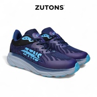 Zutons Thunder Run Navy - Outdoor Running Trail Run Marathon Running Shoes for Men and Women