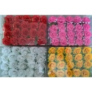 Wedding corsage roses - 1 box (40 flowers) brooch pin corsage