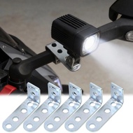 Universal L-shaped Motorcycle Spotlights Extension Mount Galvanized Iron Motos EV Rear View Headligh
