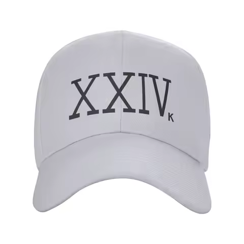 Summer XXIV Bruno Mars Baseball Cap Outdoor Sport Casual Print Sun Trucker Hat Men Adult Hot Sale Ba