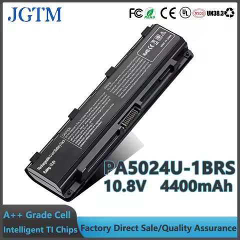 10.8V 4400mAh PA5024U-1BRS PA5026U-1BRS Laptop Battery for Toshiba Satellite C875 C855 C855D L855 L8
