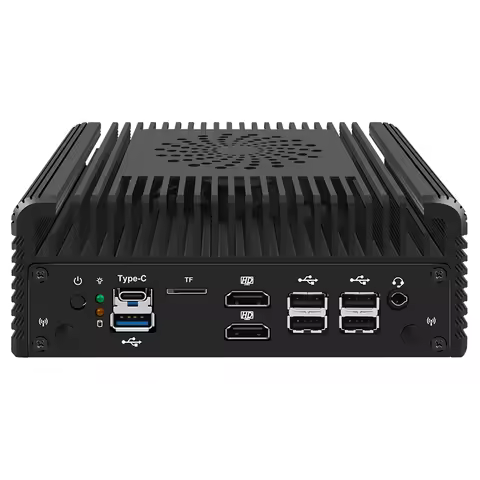 12th Gen 3 N355 I3 N305 N150 N100 Mini PC With 2x10G SFP+ 2xi226-V 2.5G Soft Router 2xNVMe 1xDDR5 Pr