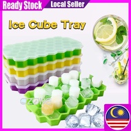 37 Grid Ice Cube Tray with Cover Silicone Ice Cube Mold Ice Ball Maker Household Ice Box Kitchen Too