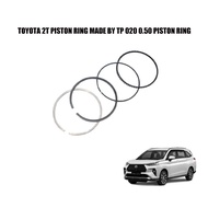 TOYOTA 2T PISTON RING MADE BY TP 020 0.50 piston ring