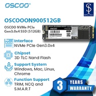 OSCOO NVMe PCIe Gen3.0x4 SSD (512GB)