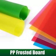 PP Frosted Board PP Semi Transparent Waterproof Sheet Light Filter Gel 0.5mm Thickness DIY Transluce