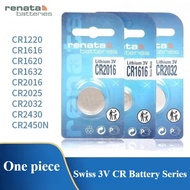 1pcs RENATA Swiss Watch Battery Original Car Key Remote Control Button Battery 377 371 321 364 395 3