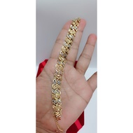 Gelang pulut dakap dewasa emas korea