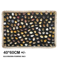 GTWO Natural Cobblestone Foot Mat Acupressure Mat Foot Massage Cobblestone Carpet Mat Foot Massage P
