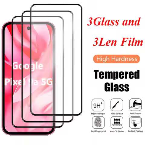 For Google Pixel 9a High definition phone screen glass for Google Pixel 9a tempered glass For Google