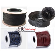 (2 meters) Mesh pipe, snakeskin pipe for electrical wiring for cars and motorbikes