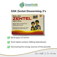 satu doss Zental Deworming