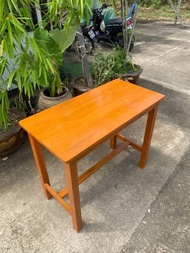 CProduct โต๊ะทำงาน โต๊ะอาหาร โต๊ะไม้สัก 50x100สูง75ซม. โต๊ะกินข้าว โต๊ะอาหารคอนโด โต๊ะเขียนหนังสือ โ