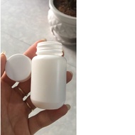 50cc plastic pharmaceutical bottle - 50ML HDPE white pharmaceutical plastic bottle - Combo of 100 se