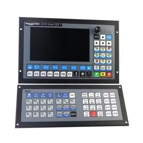DDCSE CNC Motion Controller Kit 3/4/5 Axis 1Mhz Output Pulse Support ATC with Expansion M3K Keyboard