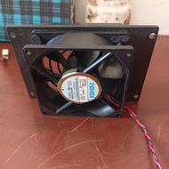 12V 0.12A dc fan, square model, size 8cm