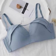 內衣 聚攏2021年新款 少女 文胸罩 藍色；36/80B 胸圍