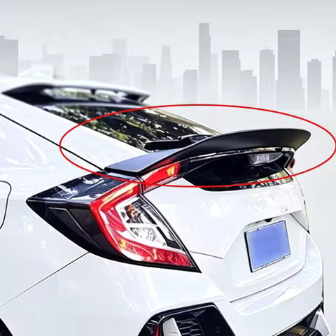 Suitable for Honda's 10th generation Civic FK8 FK7 FK4 pure carbon brazed tail spoiler luggage spoil