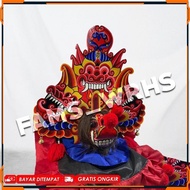Pujakesuma - Barongan Kucingan Blitar Dragon Motif Barongan Caplokan Kayu Kucingan Alusan Premium Vi